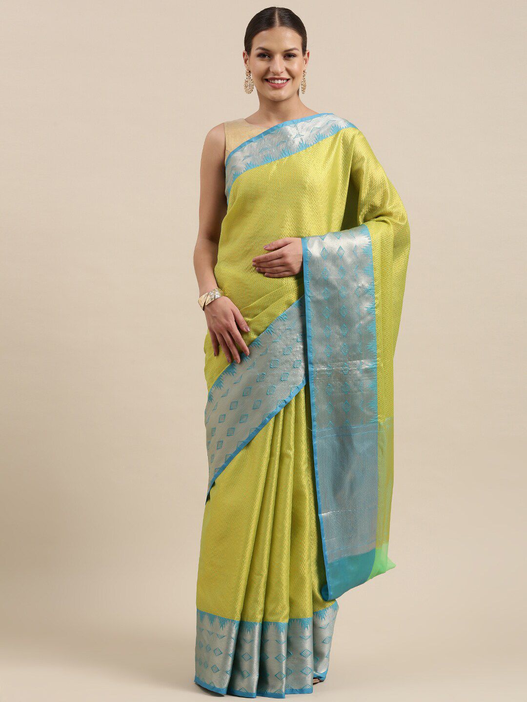 PTIEPL Banarasi Silk Works Ethnic Motif Woven Design Zari Banarasi Saree Price in India