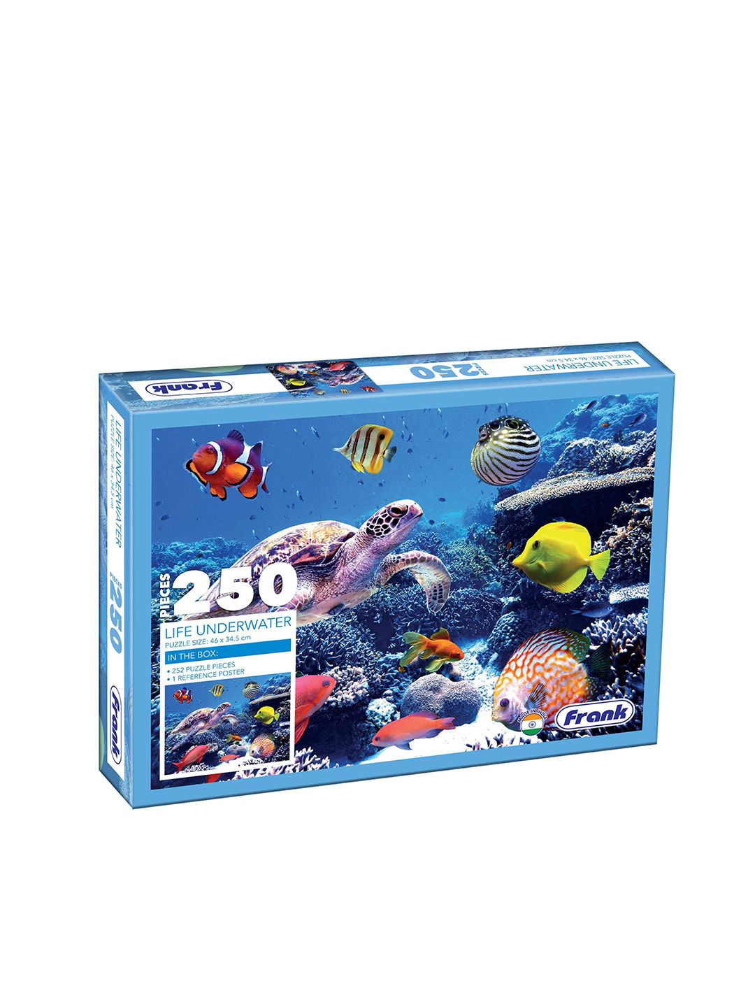 Frank Multicoloured 250 Pcs Life Underwater Jigsaw Puzzle