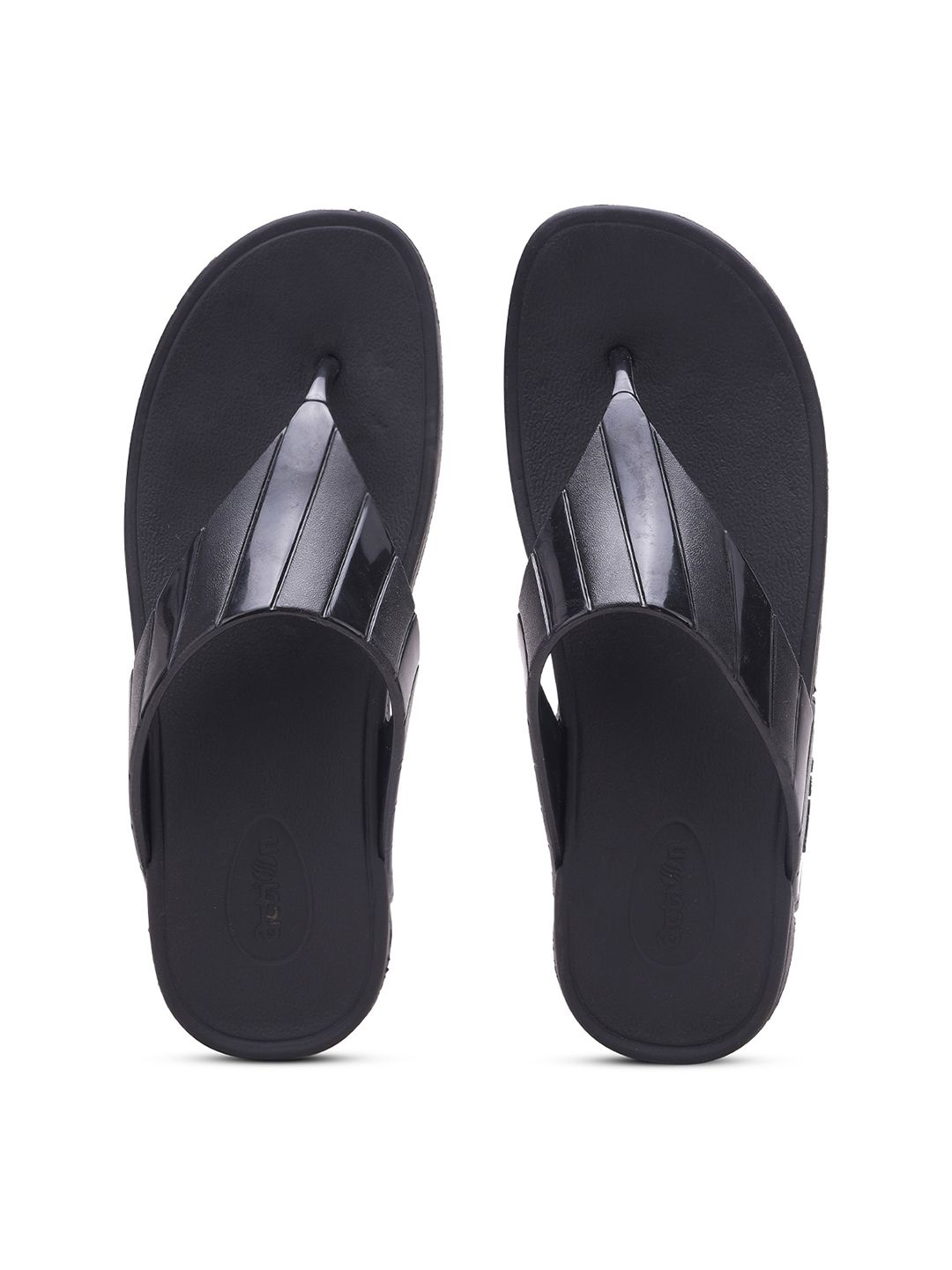 Action EVA Flotter Women Textured Rubber Thong Flip-Flops