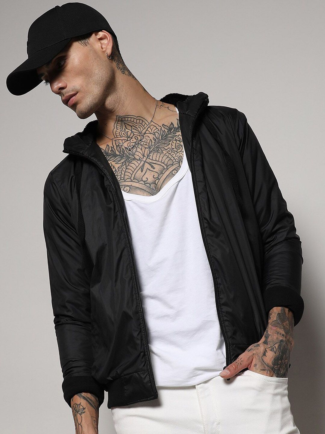 CAHOOT Windcheater Hooded Bomber Jacket