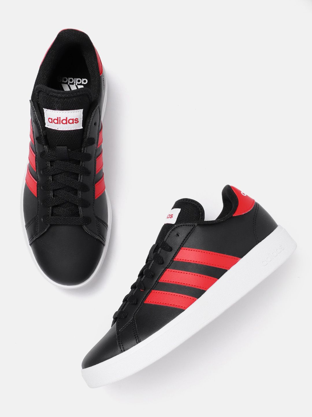 adidas gazelle silver green womens adidas Men's Grand Court 2.0 Sneakers | Black/White