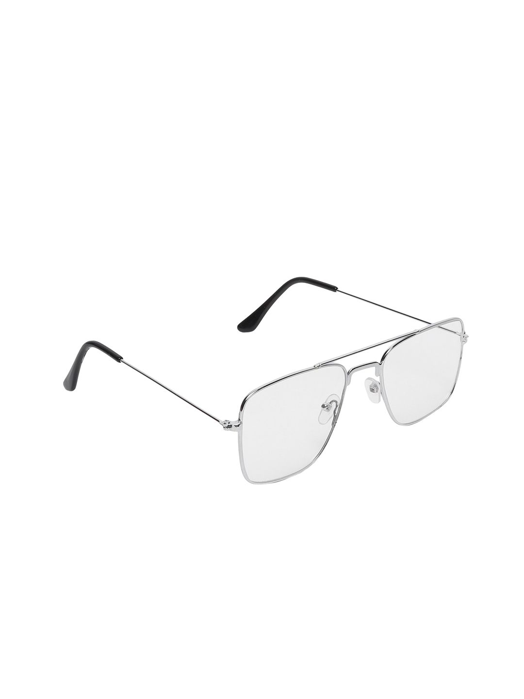 GARTH Unisex Square Sunglasses GART_QTRA-SIL