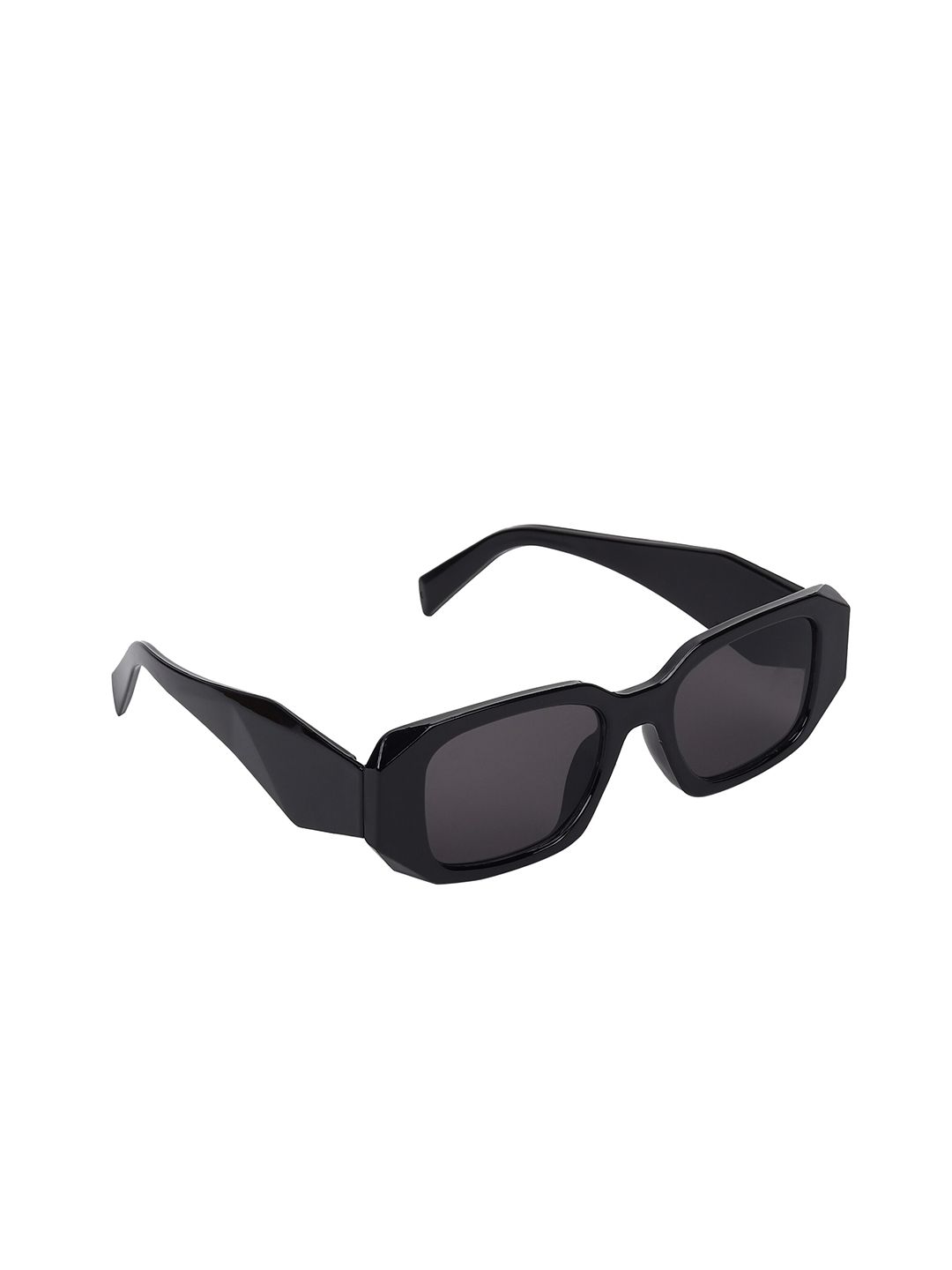 GARTH Unisex Rectangle Sunglasses with UV Protected Lens GART_PRADA_BLK