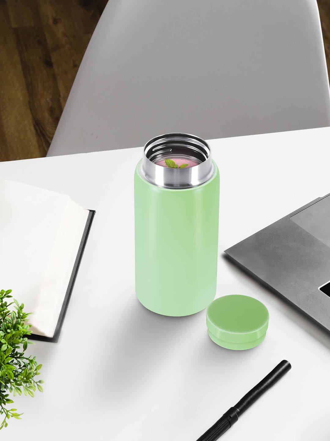 Milton Minimate 200 Light Green Thermosteel Insulated Water Bottle 190 ml