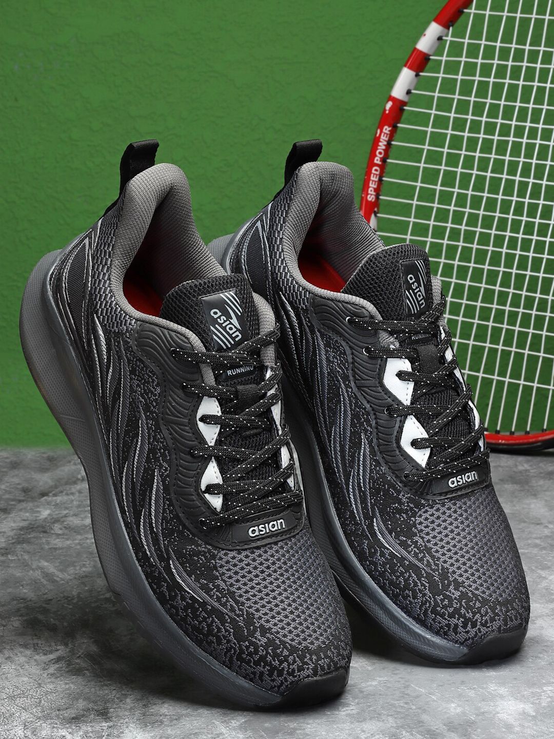 ASIAN Men Textile Running Shoes