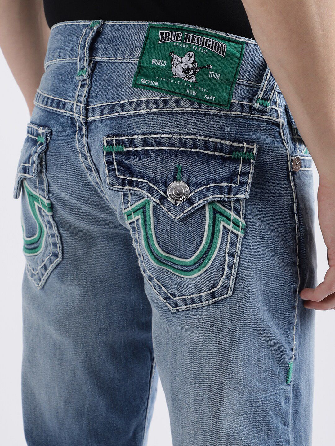 Buy True Religion Men Super T Ricky Straight Fit Jeans - Jeans for