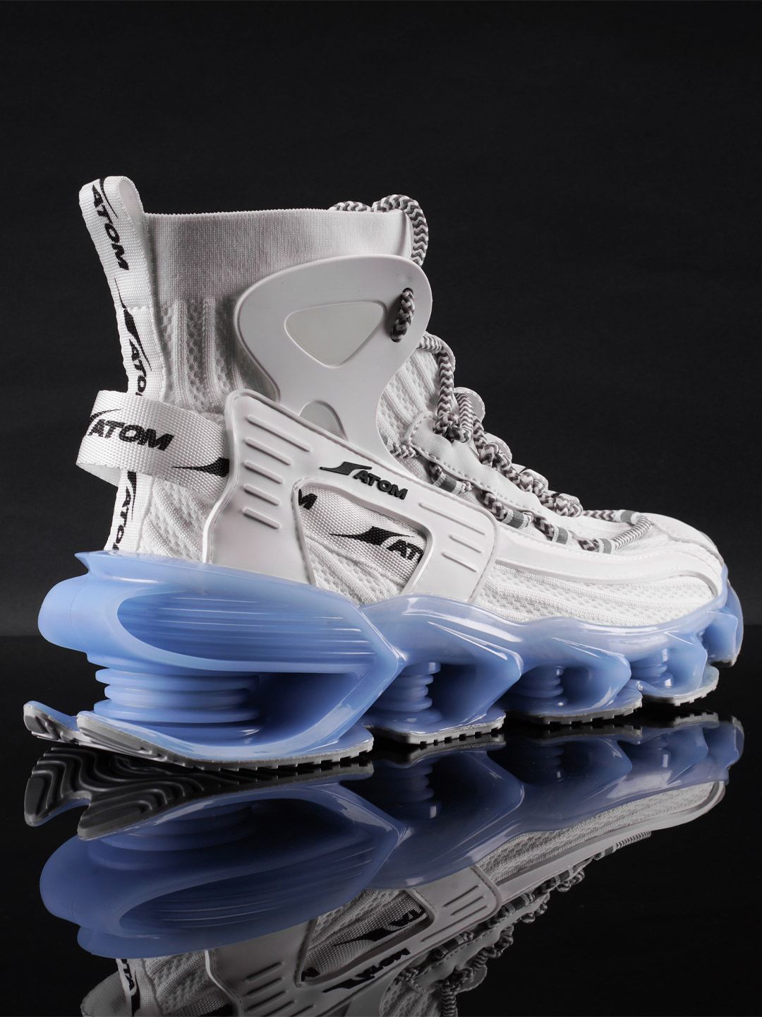 あばとさ Buy Atom Men Alpha Predator Mid Top Mesh Sneakers - Casual Shoes