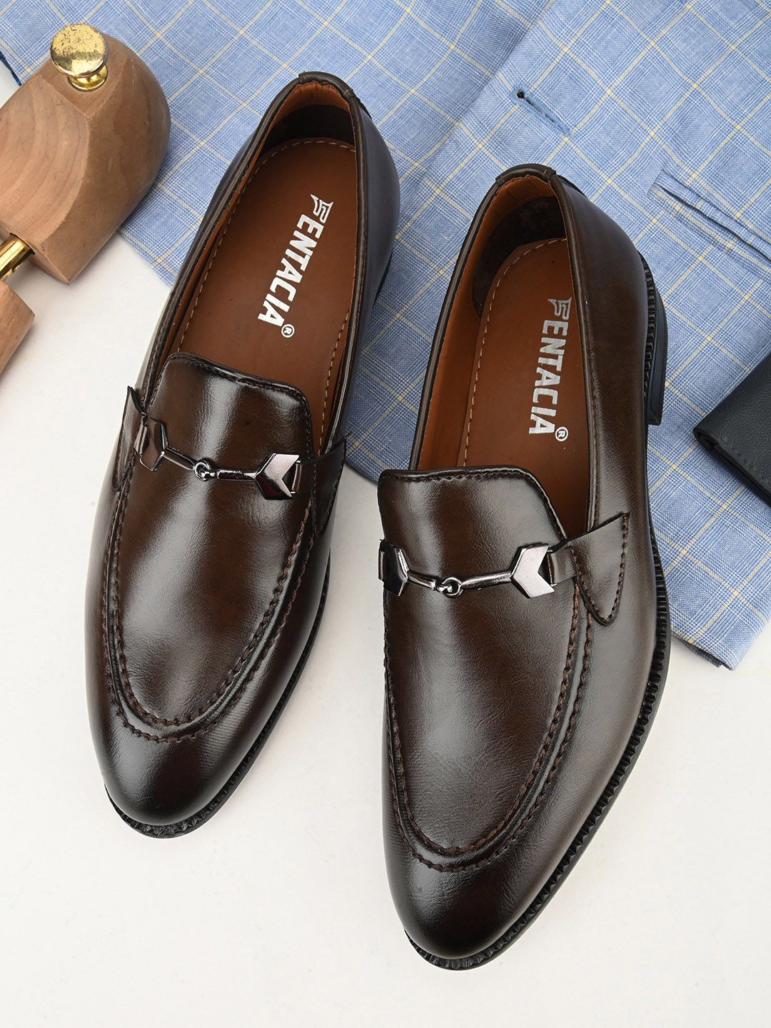 Fentacia Men Slip-On Formal Loafers