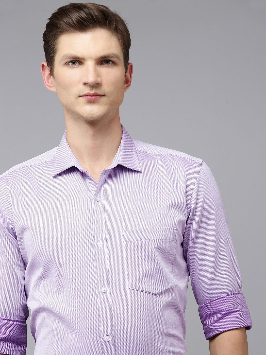 Park Avenue Slim Fit Opaque Pure Cotton Formal Shirt