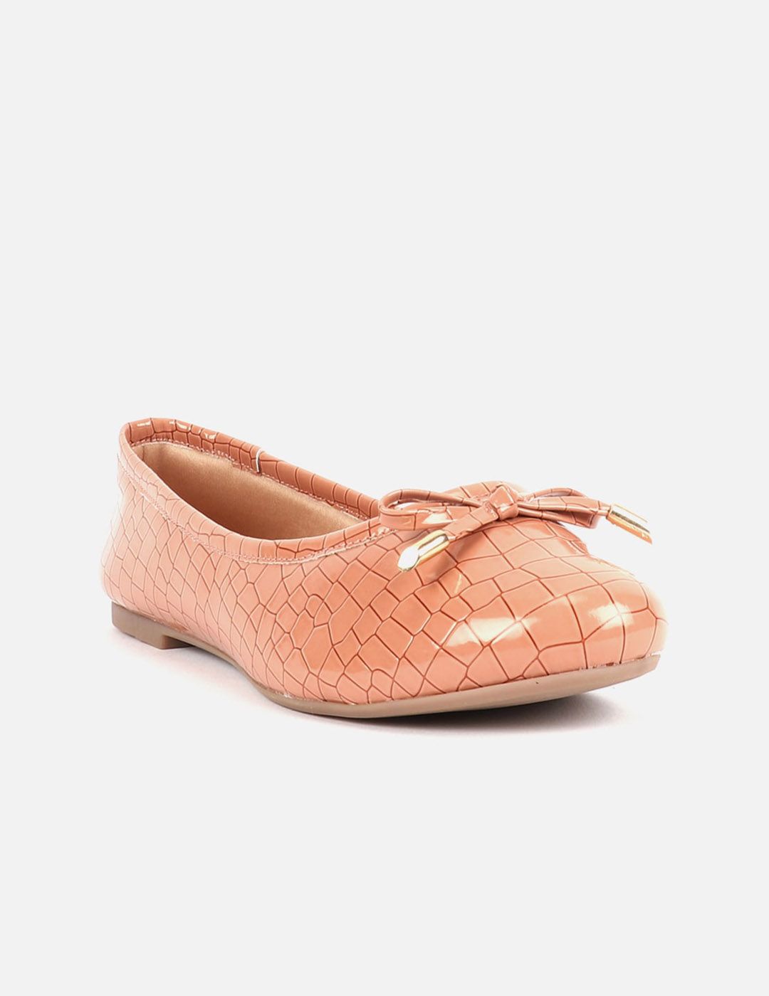 Carlton London Textured Ballerinas With Bows Price in India