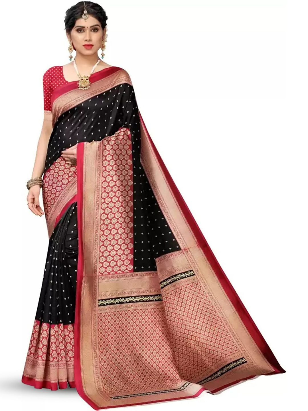 KALINI Woven Design Banarasi Saree Price in India
