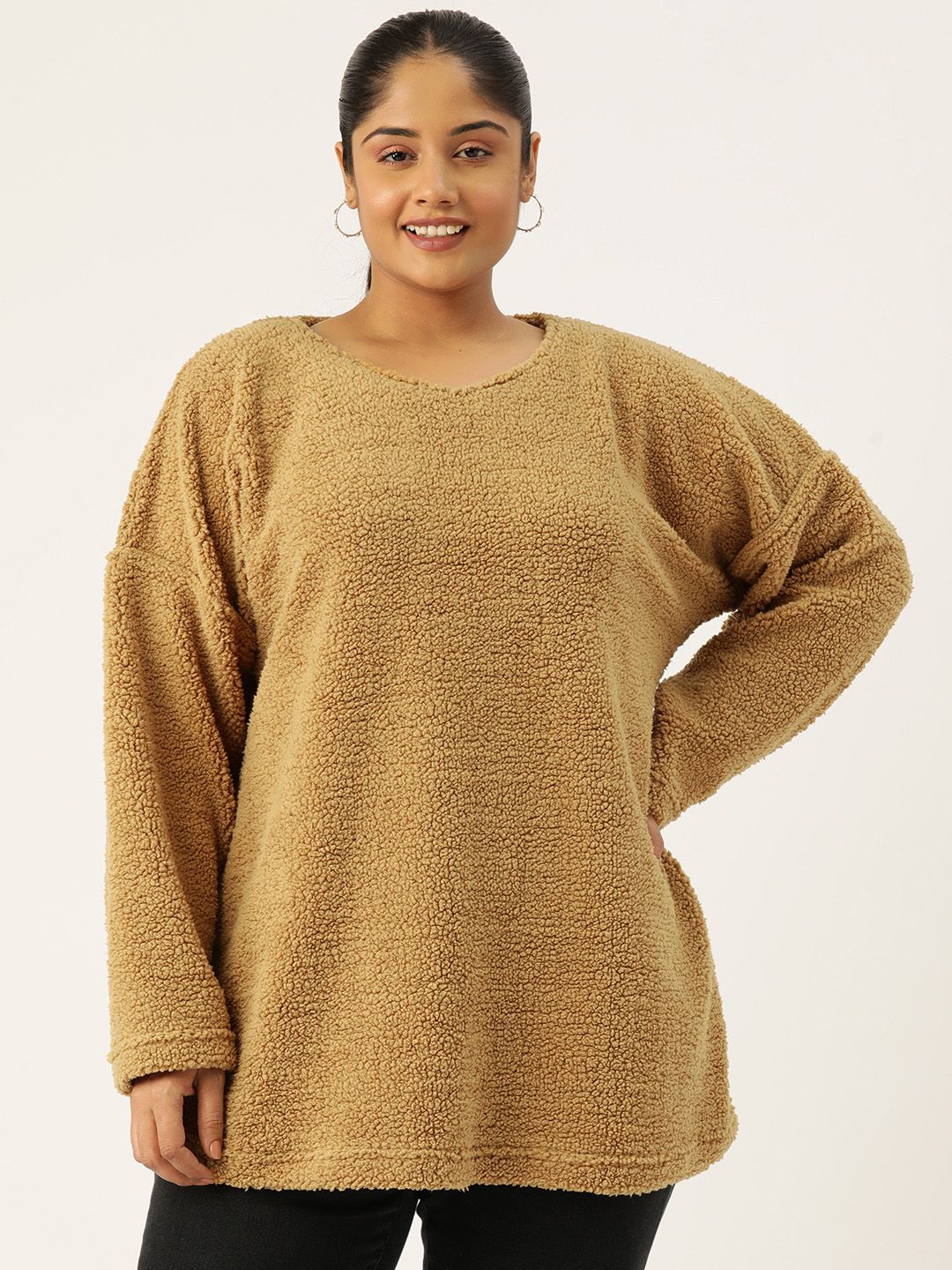 theRebelinme Plus Size Longline Top