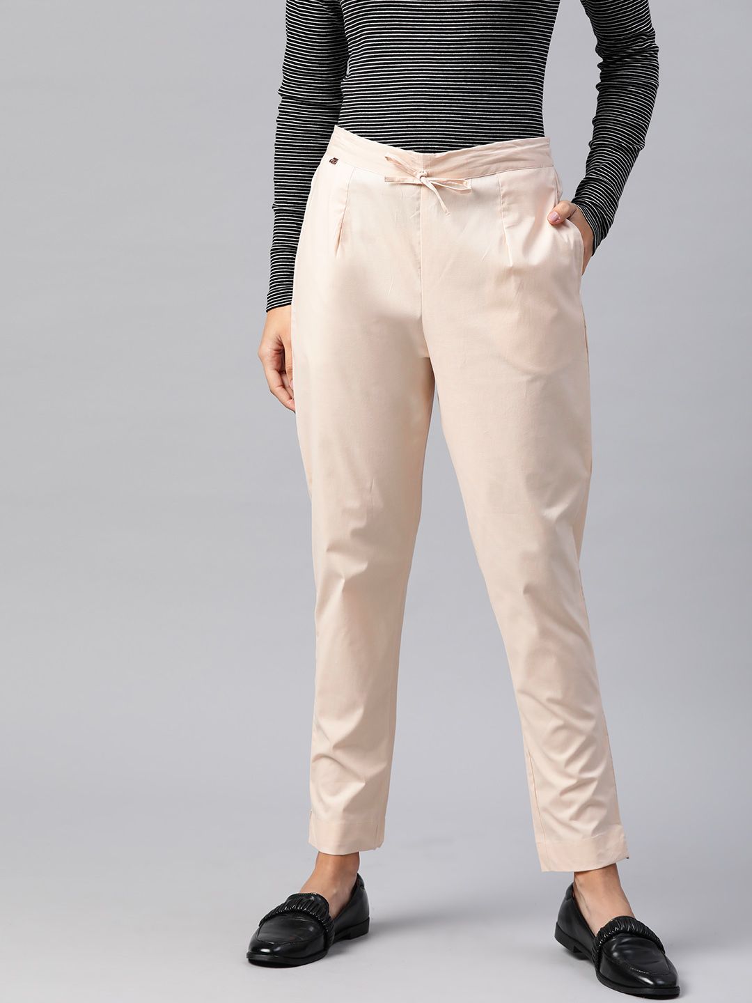 Readiprint Fashions Slim Fit Cigarette Trousers Price in India