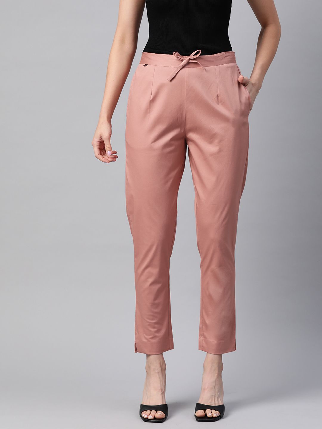 Readiprint Fashions Slim Fit Cigarette Trousers Price in India