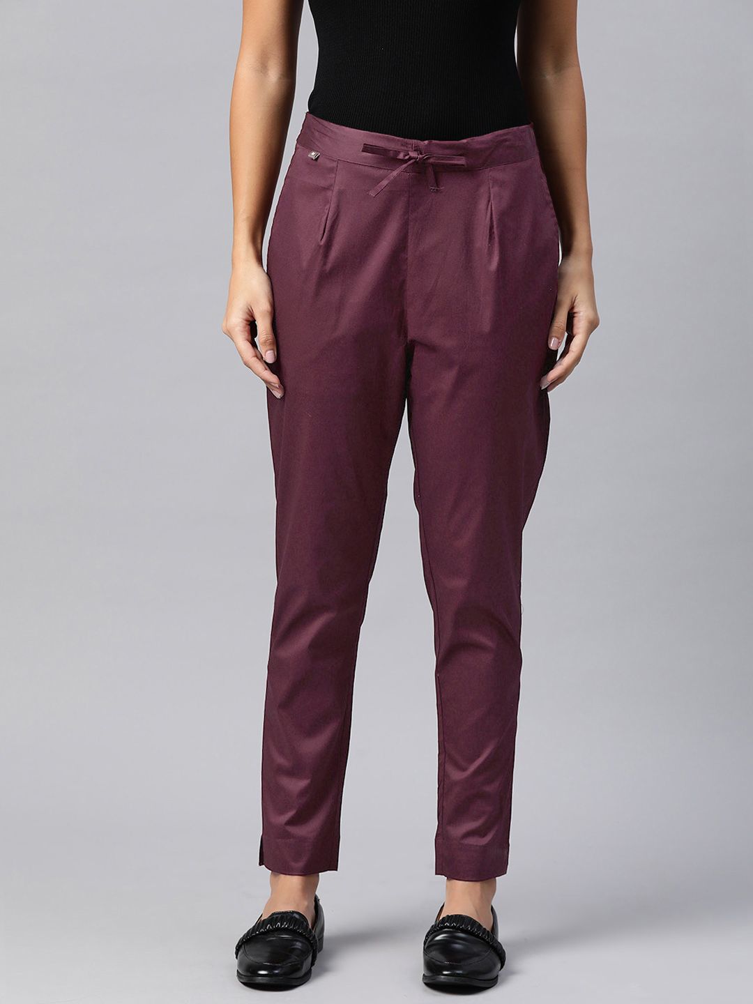 Readiprint Fashions Slim Fit Cigarette Trousers Price in India