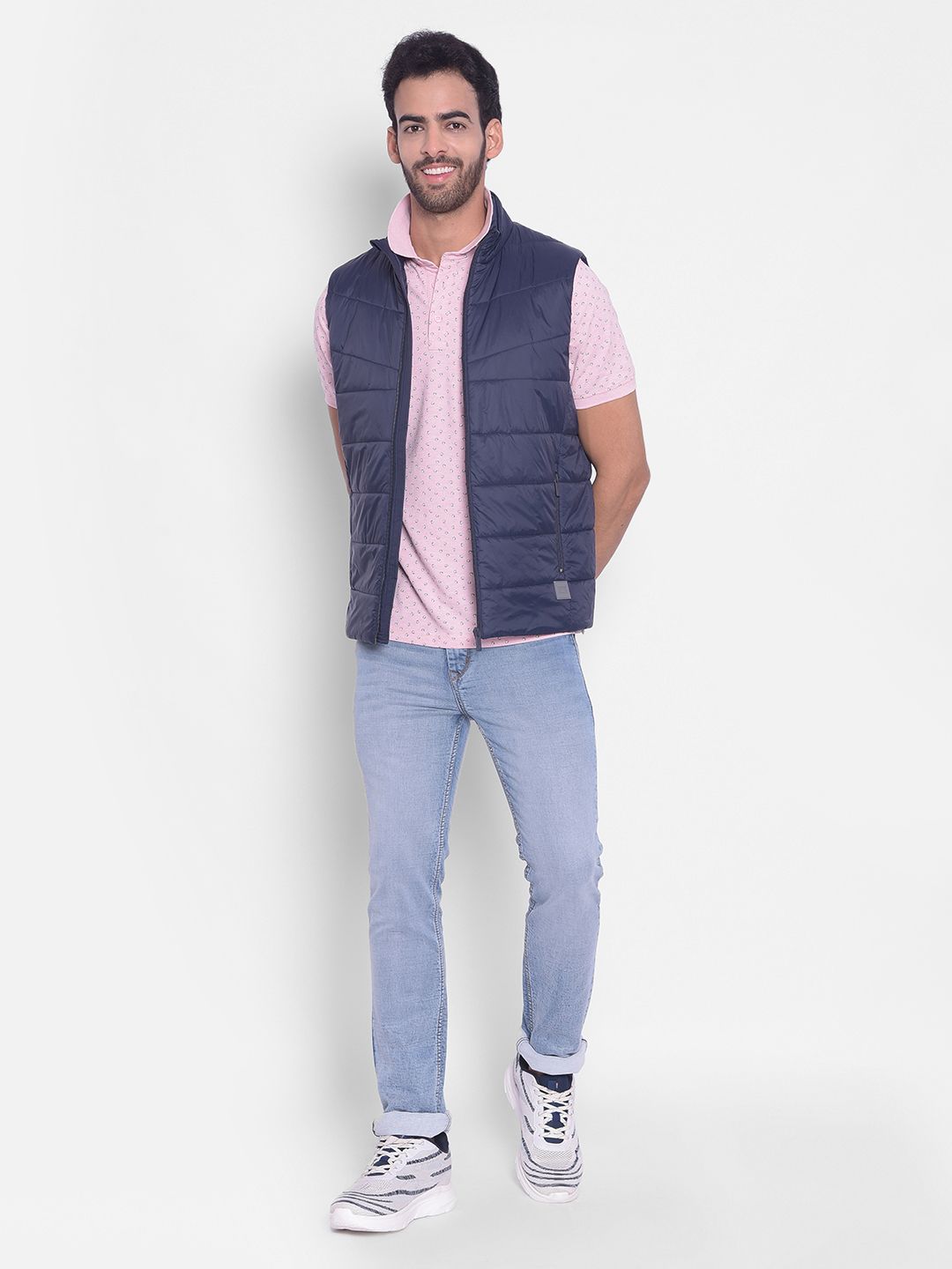 Crimsoune Club Mock Collar Padded Jacket