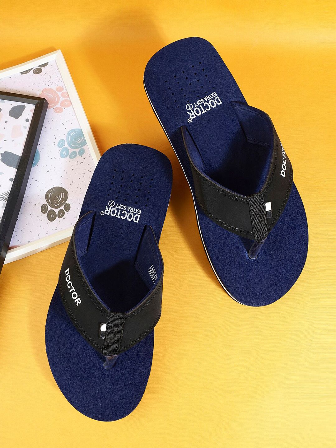 DOCTOR EXTRA SOFT Men Orthopedic Non-Slip Thong Flip-Flops