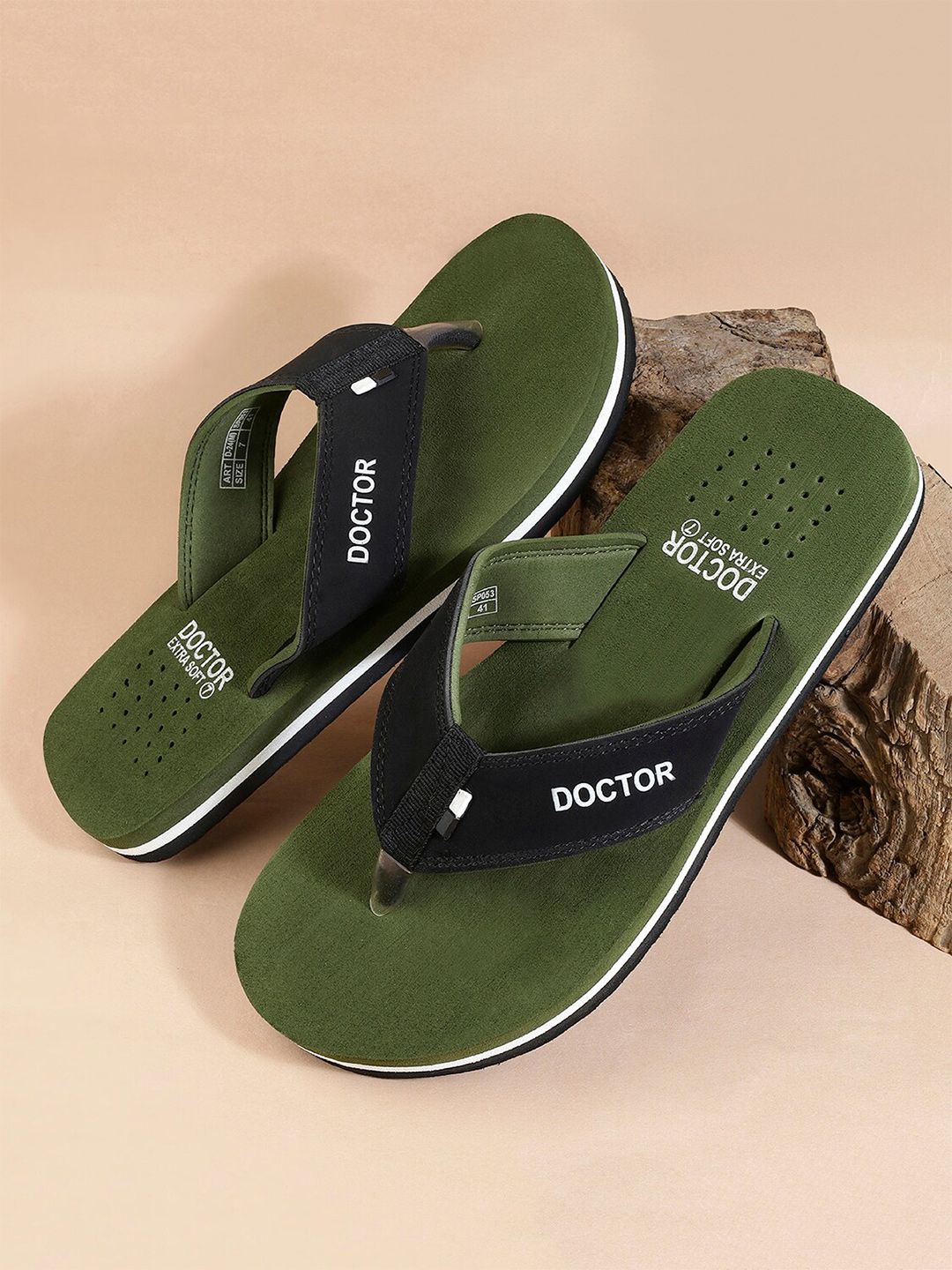 DOCTOR EXTRA SOFT Men Orthopedic Non-Slip Thong Flip-Flops