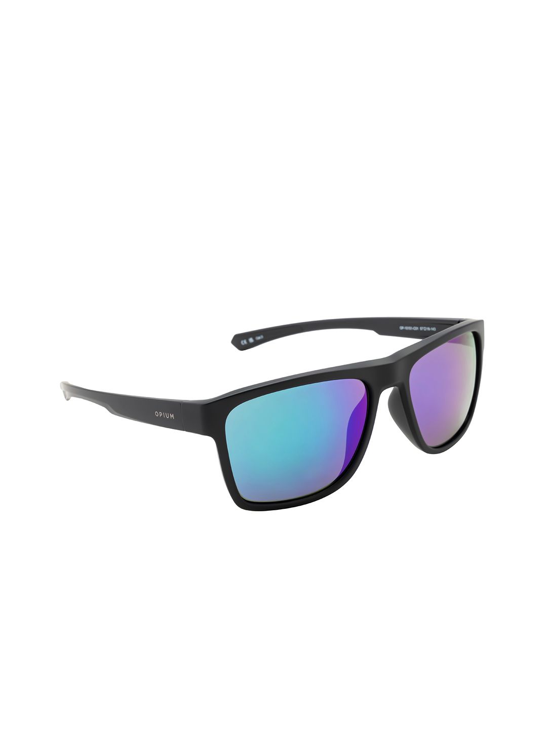OPIUM Men Wayfarer Sunglasses With UV Protected Lens OP-10151-C01-57