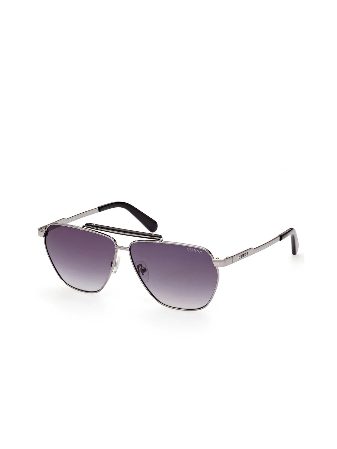 GUESS Men Rectangle Sunglasses With UV Protected Lens GUS000536106BSG
