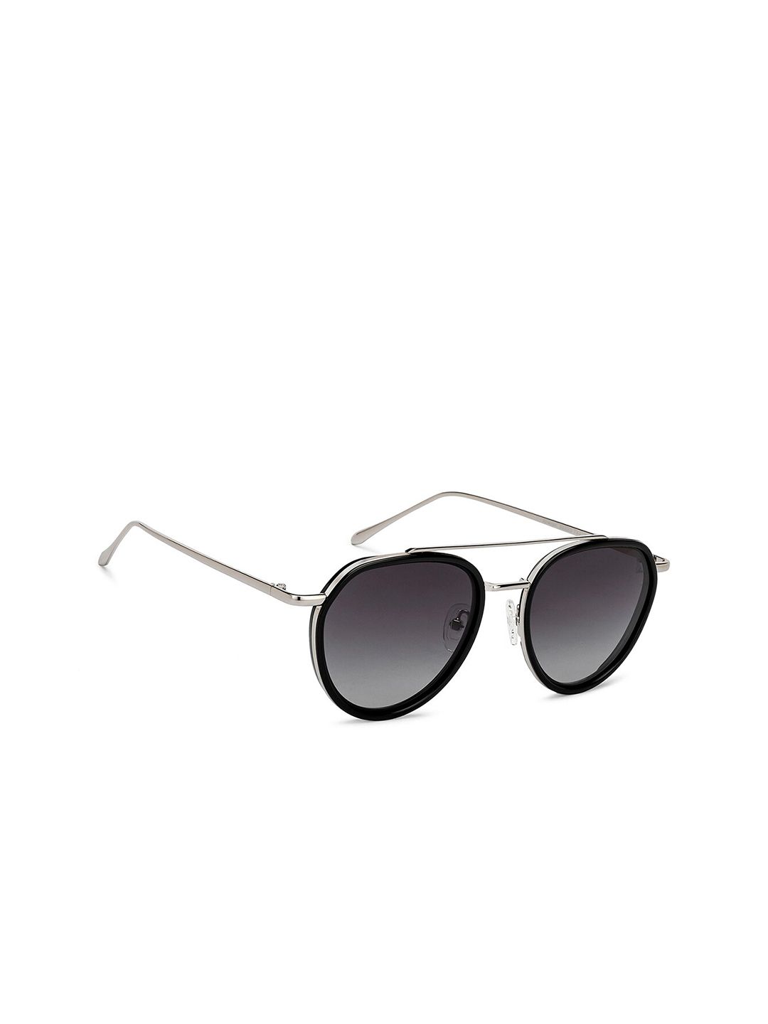 Vincent Chase by Lenskart Unisex Round Sunglasses with Polarised and UV Protected Lens 209322