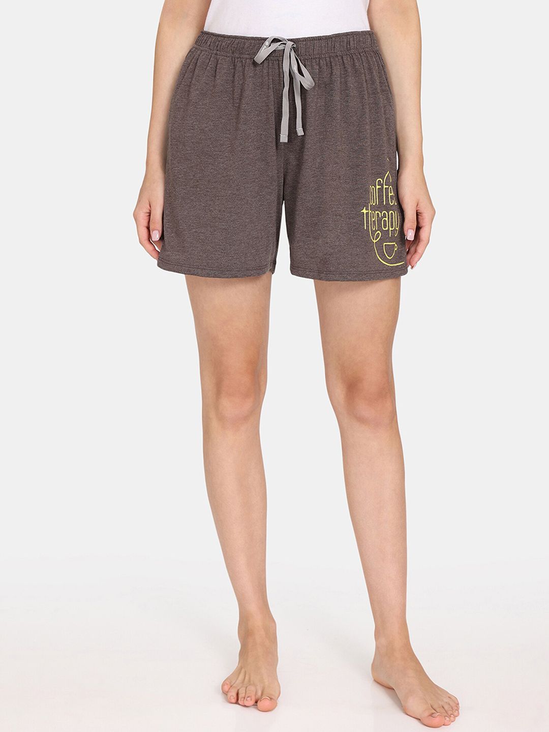 Rosaline by Zivame Women Graphic Printed Mid-Rise Shorts Price in India