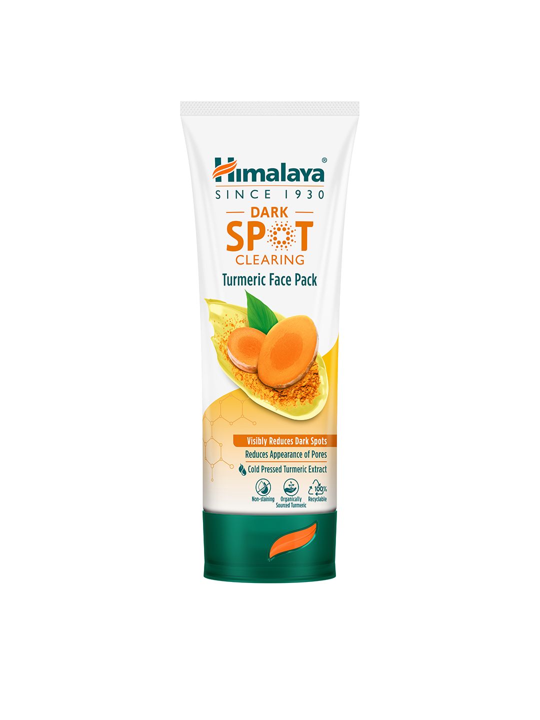 Himalaya Dark Spot Clearing Turmeric Face Pack To Reduce Dark Spots & Pores - 100g