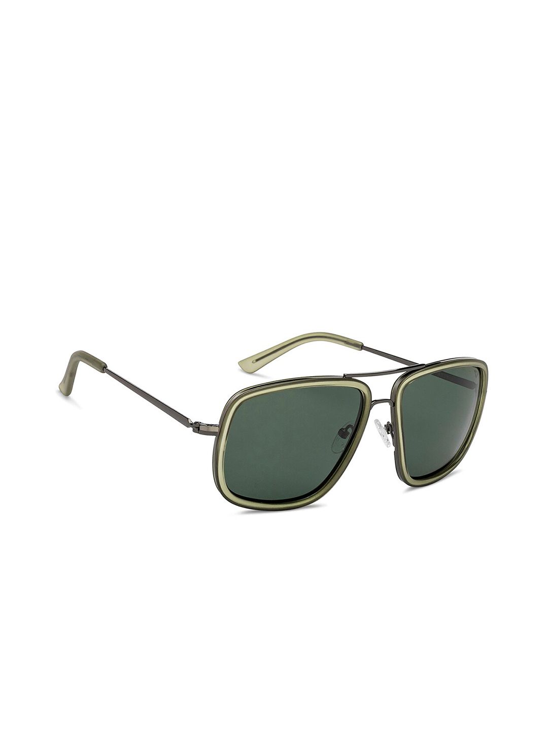 Vincent Chase by Lenskart Unisex Square Sunglasses with Polarised and UV Protected Lens 210000