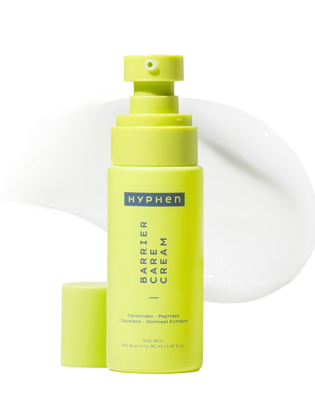 Hyphen Barrier Care Cream For Oily & Combination Skin with Ceramide & Peptide - 50ml