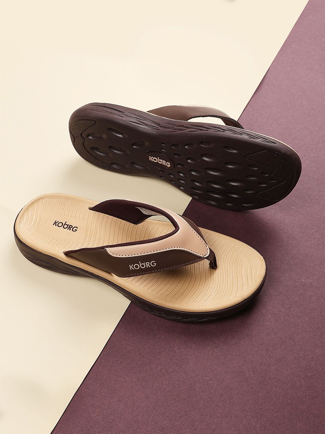 Koburg Zensole Flips Men Eva Tranquil Slipper Lightweight Durable Slip-on Flip Flops