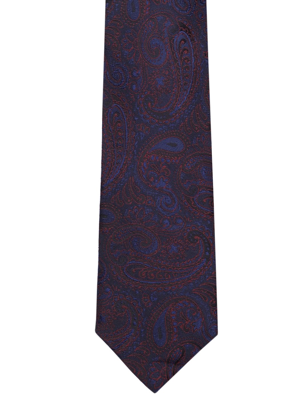 Louis Philippe Men Woven Design Broad Tie