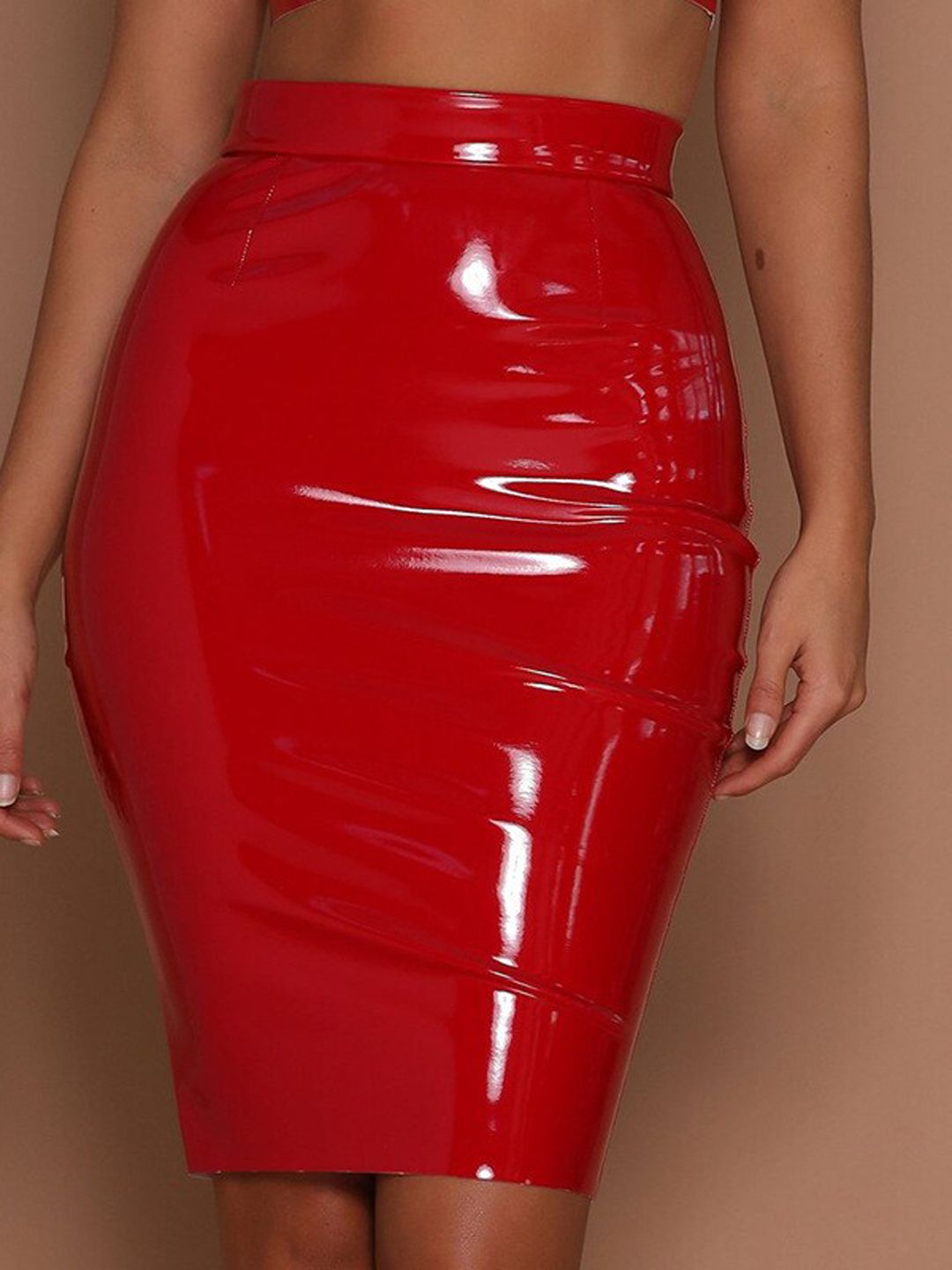 StyleCast Red Pencil Mini Skirts Price in India