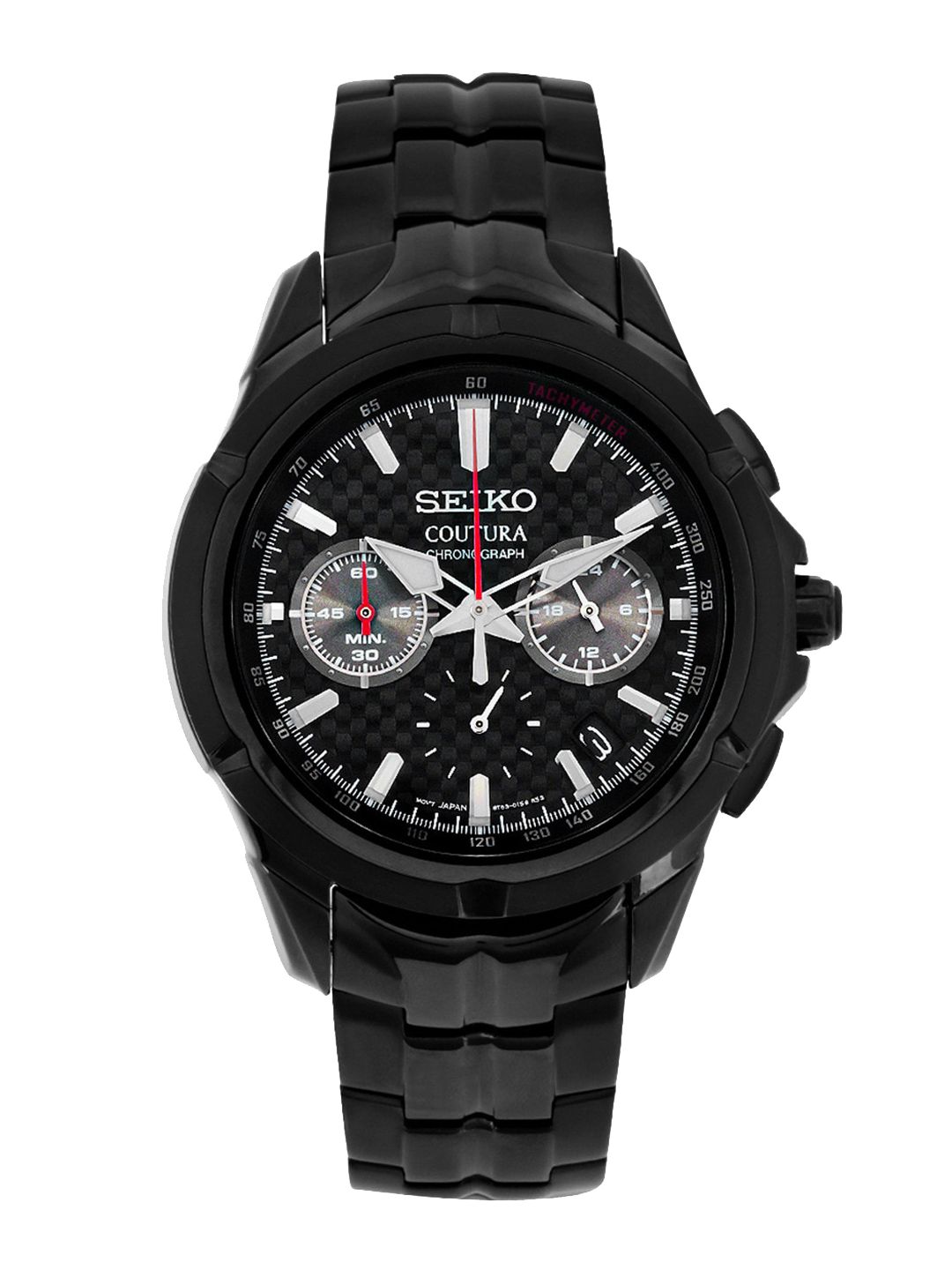 SEIKO SEIKO Men Stainless Steel Bracelet Style Analogue Automatic Motion Powered Watch SSB443P1
