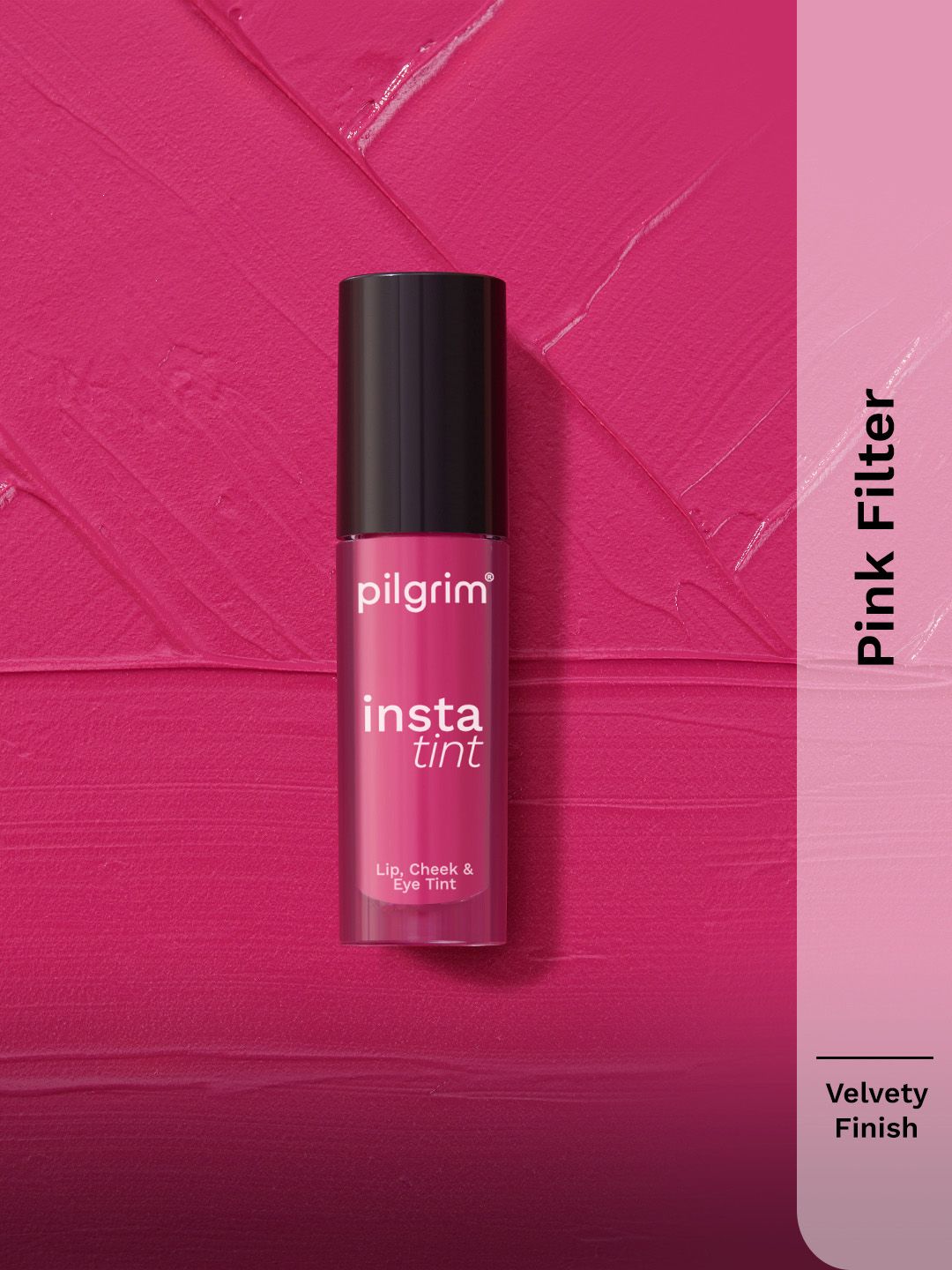 Pilgrim Insta 3 in 1 Lip Cheek & Eye Tint - 2.5ml - Pink Filter - 01