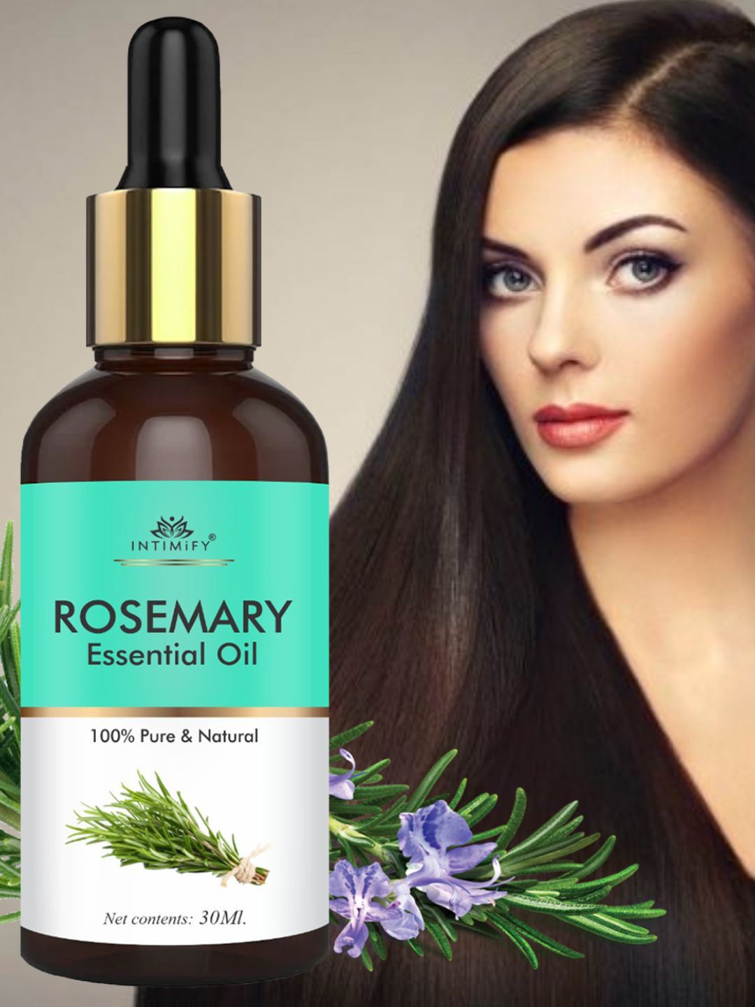 INITMIFY Pure & Natural Rosemary Oil - 30ml
