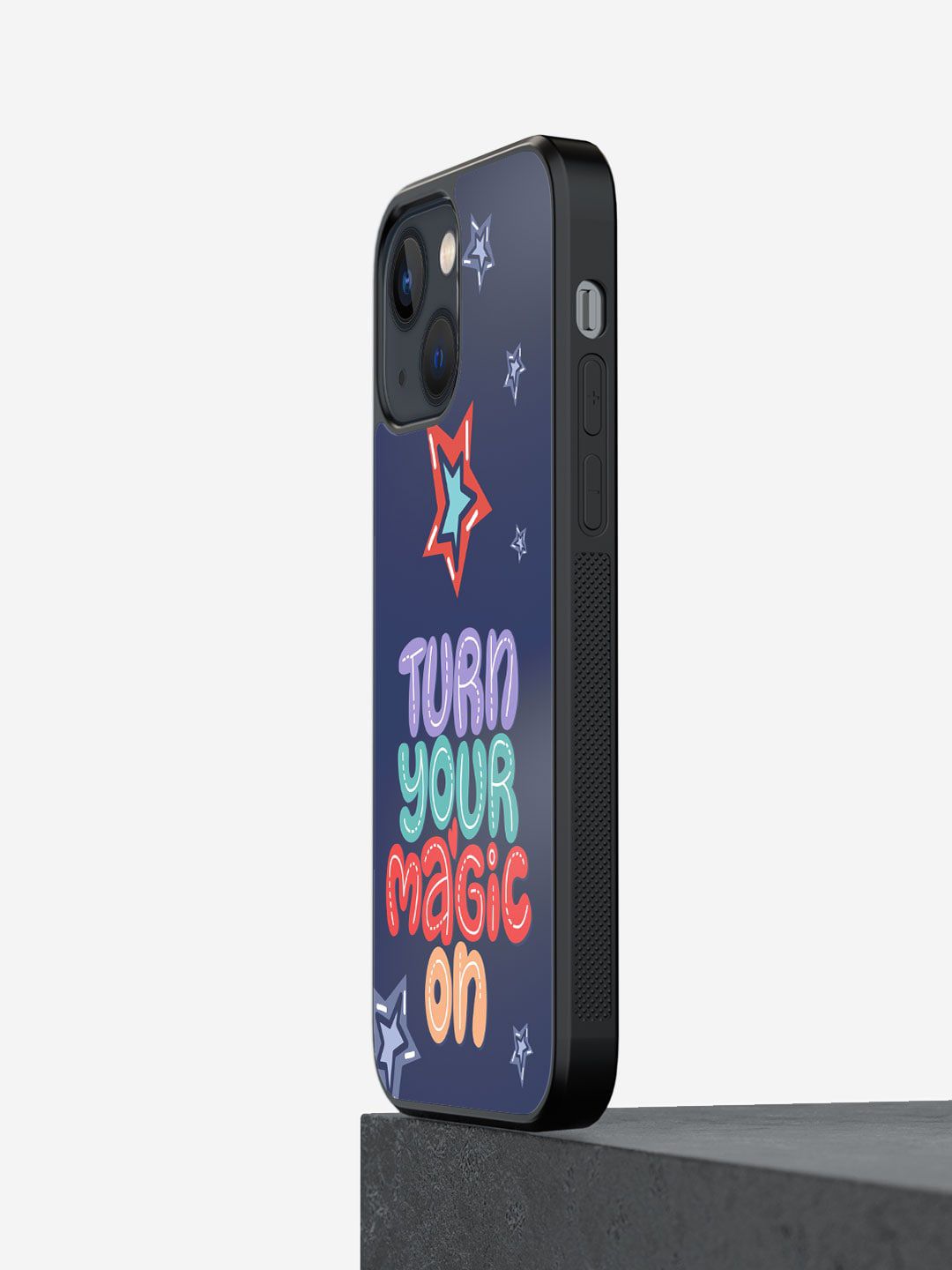 macmerise Turn Your Magic On Printed iPhone 13 Phone Bumper Case Cover