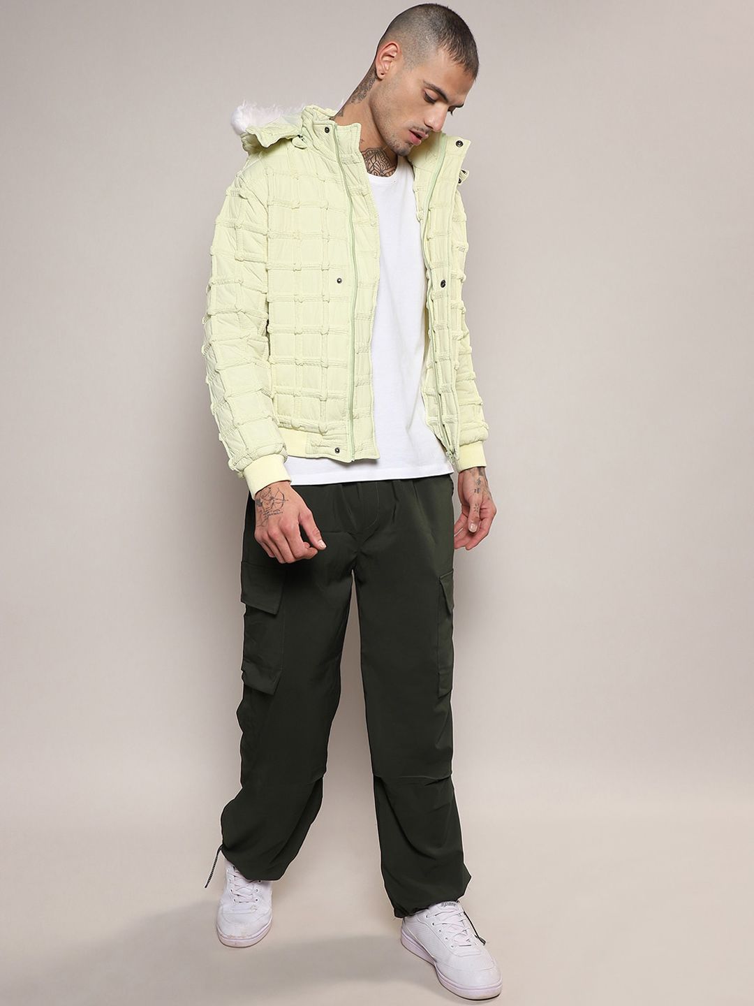 CAHOOT Windcheater Hooded Bomber Jacket