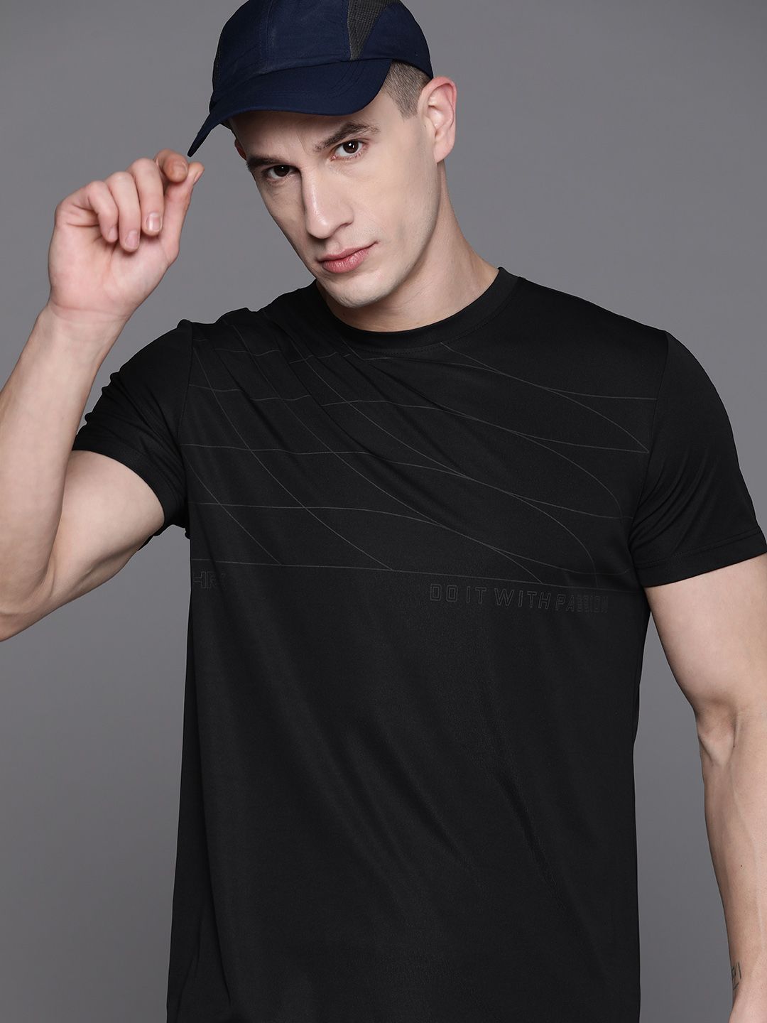 HRX by Hrithik Roshan Printed Rapid-Dry Running T-shirt