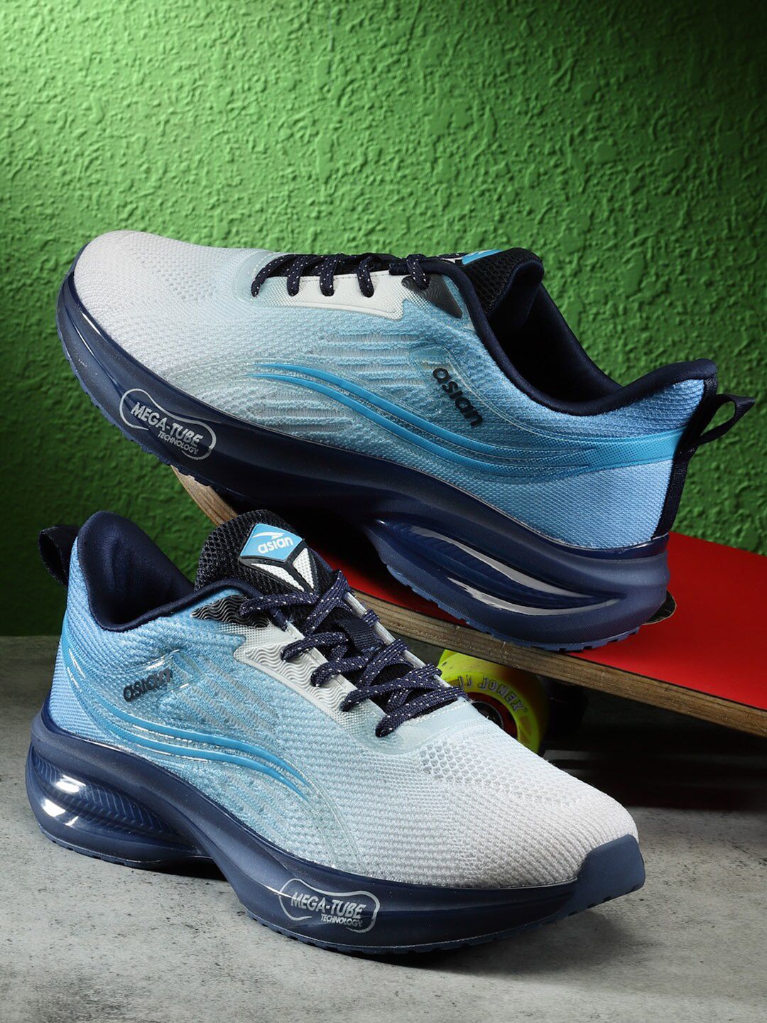 Buy ASIAN Men ULTRON-02 Textile Running Shoes - Sports Shoes for