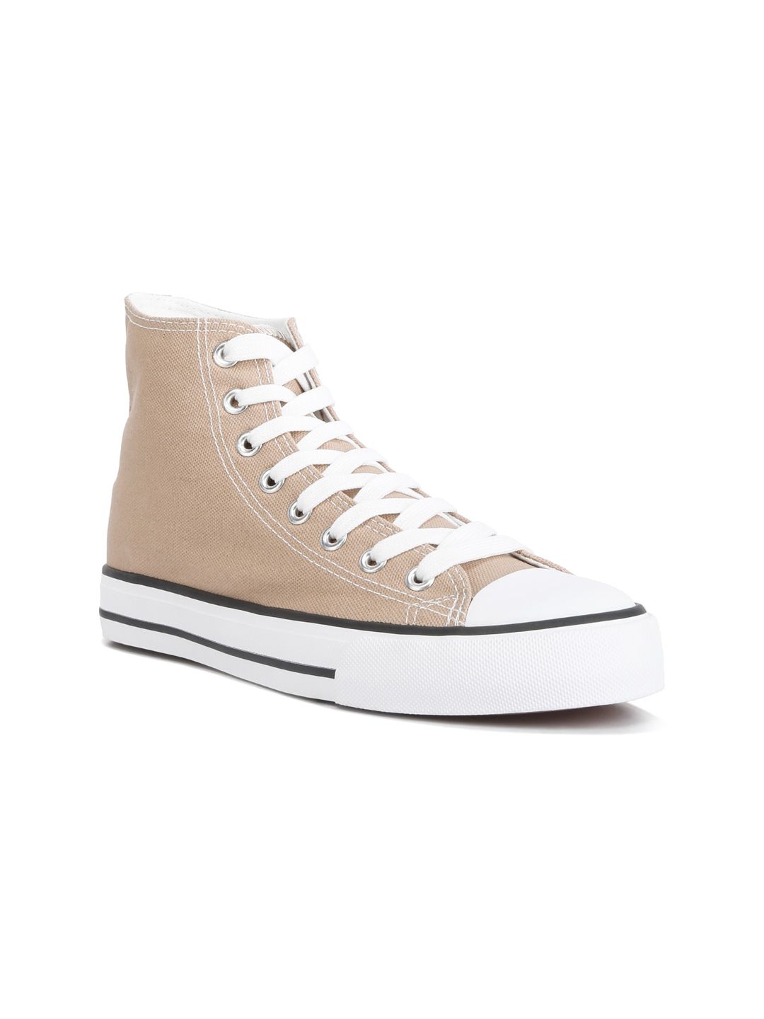 London Rag Women High Top Canvas Sneakers