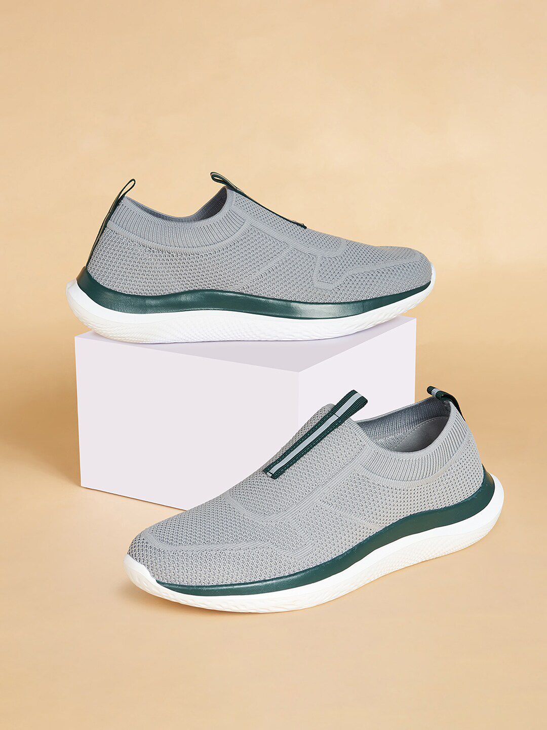 Ajile by Pantaloons Men Textured Slip-On Walking Shoes