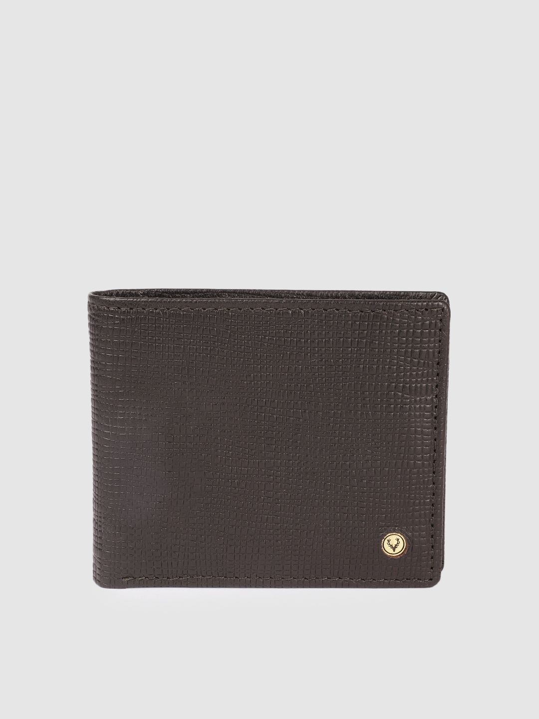 Allen Solly Allen Solly Men Printed Leather Two Fold Wallet