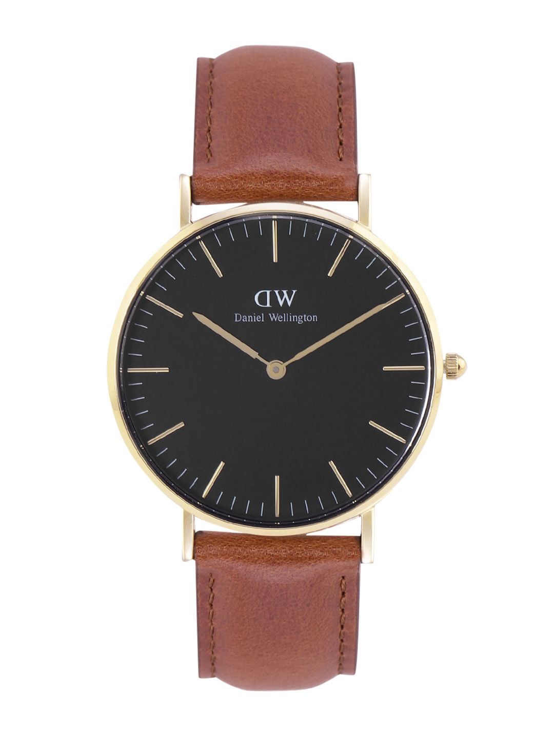 Daniel Wellington Daniel Wellington Unisex St Mawes Leather Straps Analogue Watch DW00100545K