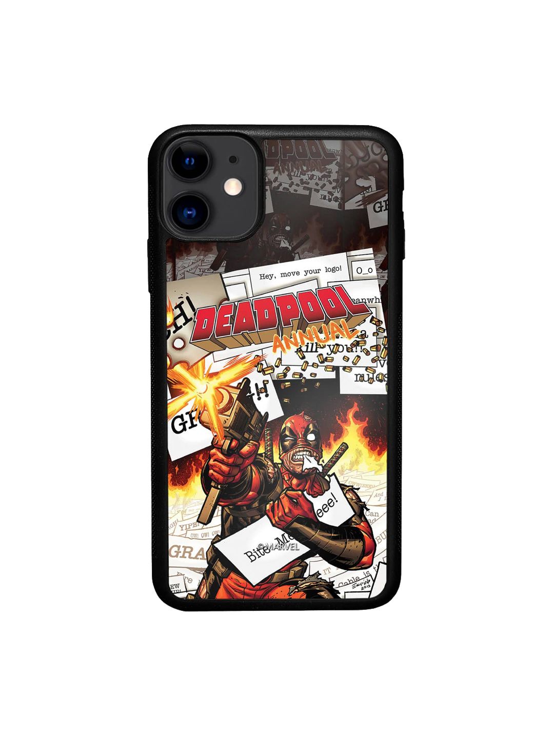 macmerise Deadpool iPhone 11 Bumper Back Case