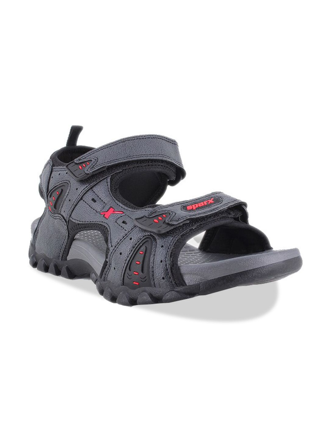 Sparx Men Textured Sports Sandals With Velcro Closure