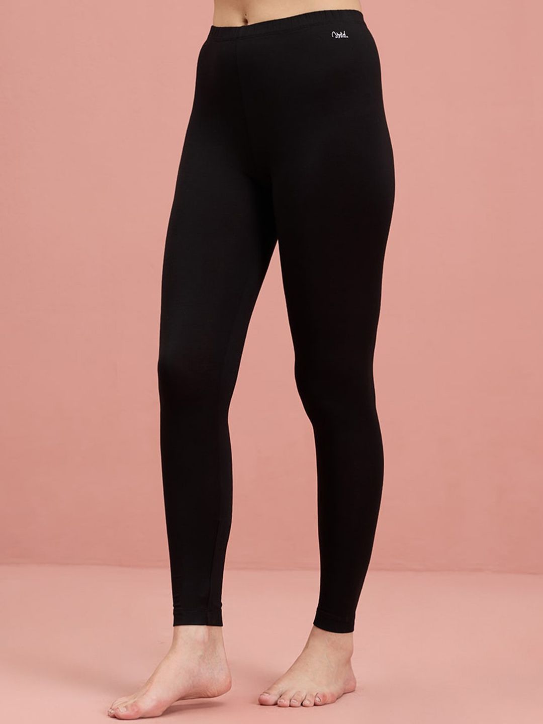 Nykd Women Mid-Rise Woollen Thermal Leggings