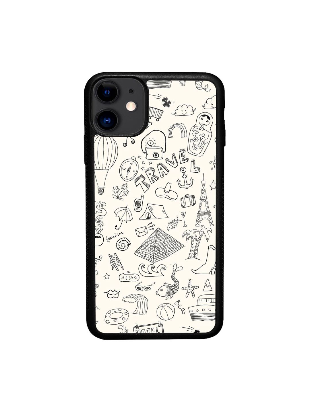 macmerise graphic Printed iPhone 11 Bumper Case Cover