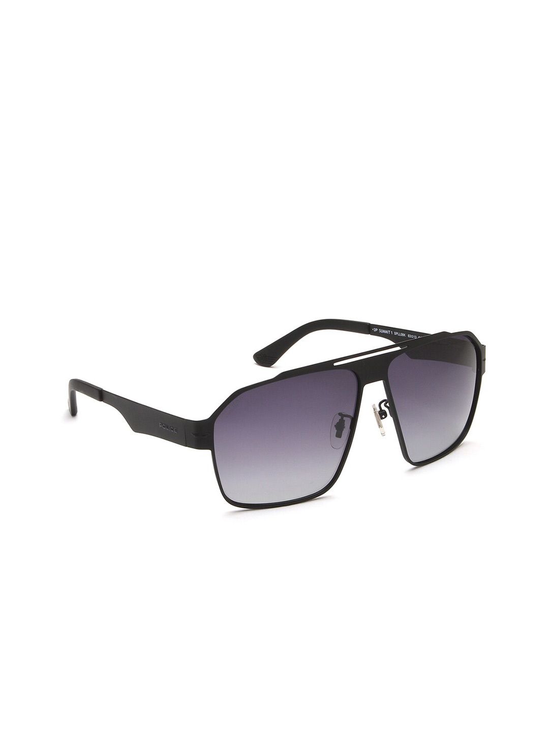 Police Men Square Sunglasses with UV Protected Lens SPLL08K63530PSG