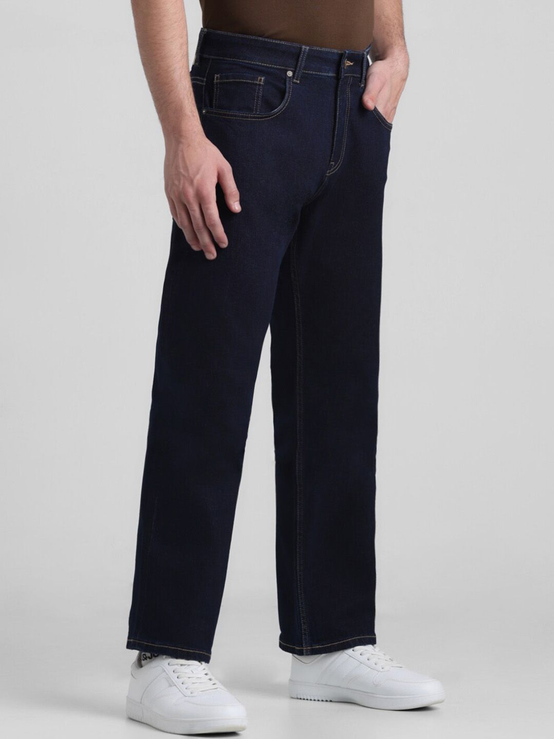 Clean Look Mid-Rise Bootcut Stretchable Jeans