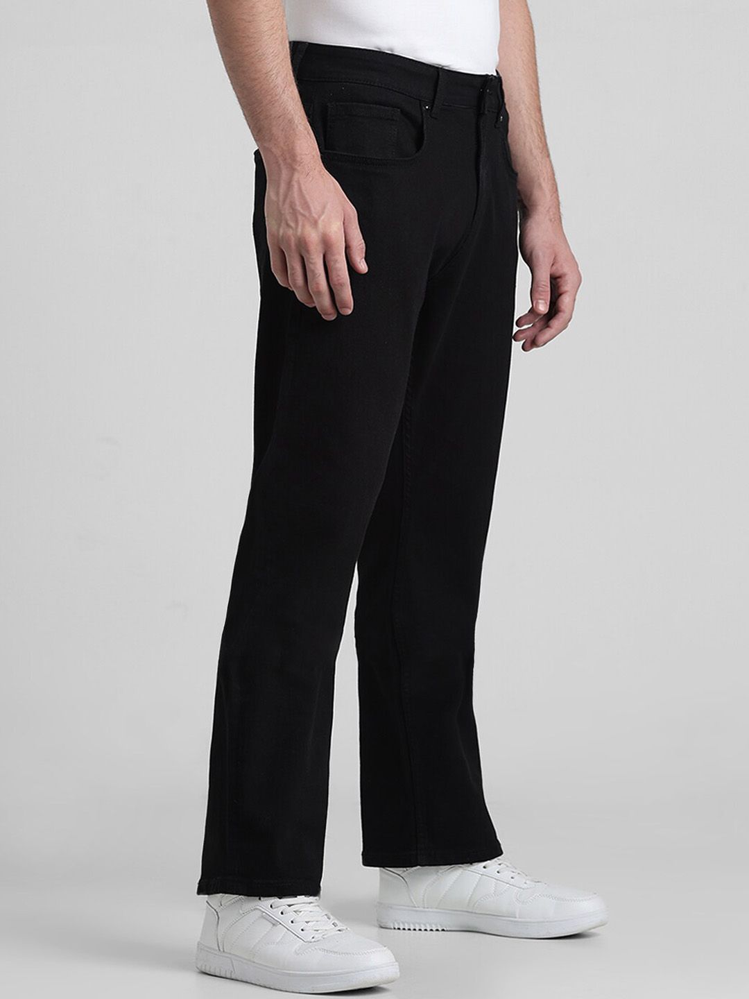Bootcut Mid-Rise Clean Look Stretchable Jeans